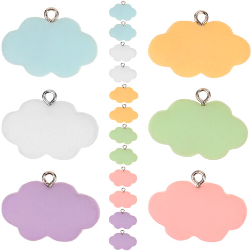 100Stk DIY Charms Resin Schmuckanhänger 1