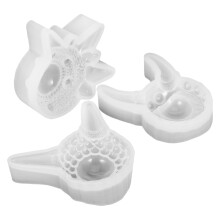 15Stk Teufelsauge Silikon Form Weiß Epoxidharz Schmuck DIY