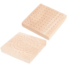 10Stk Natürliches Holzdessert Beige Für Lollipop Präsentation