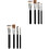 8Stk Makeup Tools Schwarz Für Foundation Und Concealer 3