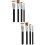 8Stk Makeup Tools Schwarz Für Foundation Und Concealer 7