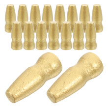 200Stk Goldene Handflaggen Robust Für Führer Und Werbung