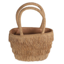 4Stk Geflochtene Strohtasche Damen Handtasche Für Urlaub Picknick