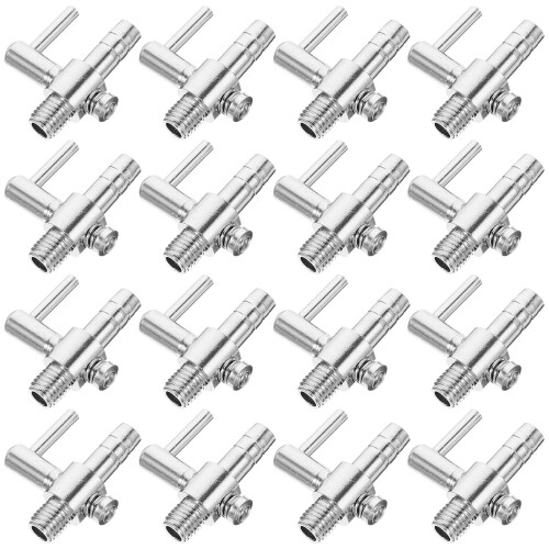 150Stk Flow Control Hebel Luftverteiler Aquarium Silber