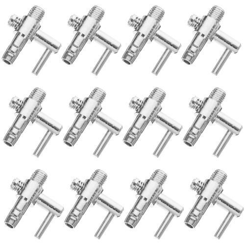 150Stk Flow Control Hebel Luftverteiler Aquarium Silber 2