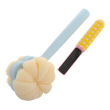 4Ud Cepillos De Con Mango Largo Y Exfoliantes Para Ducha Multiuso