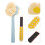 4Ud Cepillos De Con Mango Largo Y Exfoliantes Para Ducha Multiuso 11