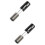 2Ud Adaptador De Potencia Negro Para Manillar Ajustable 7