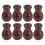 24Ud Perillas De Madera Para De Persianas Color Café 3