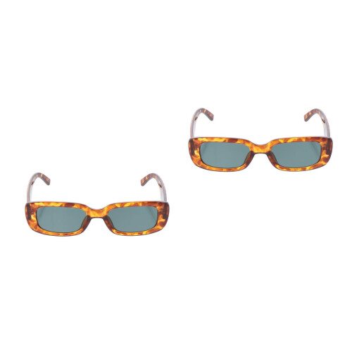 2 Gafas Sol Cuadradas Unisex Material Para Estilo Y Viaje 1