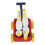 5Ud Mini Bolos Madera Multicolor Para De Y Juguete Infantil 3