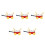 5Ud Mini Bolos Madera Multicolor Para De Y Juguete Infantil 9