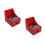 2Ud Protector Completo Rojo Para Botón Manual Exterior 10
