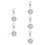 5Ud Fob Clip on Para Enfermeras Material Resistente 7