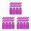 90Ud Tapas De Válvulas De En Aluminio Morado, Protección Durable 3