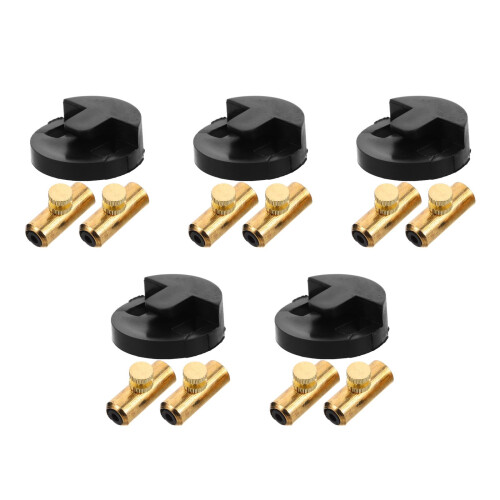 5Sets Verstellbare Cello Wolf Dämpfer Metall Für Klangkontrolle 2