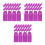 90Ud Tapas De Válvulas De En Aluminio Morado, Protección Durable 5