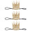 3Ud Accesorios Cabello Bebé Elástica Con 9