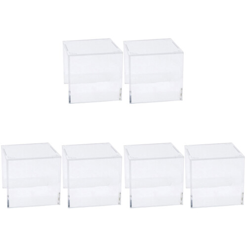 6Stk Softball Aufbewahrungsbox, Transparenter Display 1