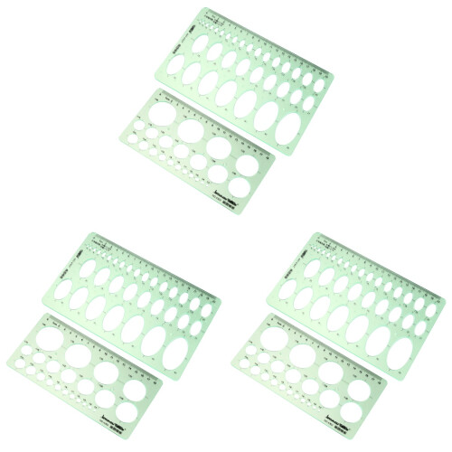 6Ud De Plantilla Plásticas Para Y Oficina 1