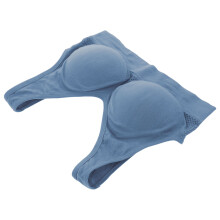 3Stk Nylon Sport- Damen Für Große Größen Atmungsaktiv Skyblau