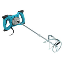1Jgo Mezcladora Eléctrica Multifuncional Azul Para Cemento Y Pintura