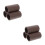 2Ud De Barro Para Peces Decoración Acuario Café Durable 8