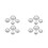 16Sets Silbern Aluminium Badekugel Form DIY Badekugel Seifenguss 7