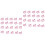 40Ud Clips Metálicos Cerdito Rosado Para Organizar Documentos 4
