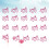 40Ud Clips Metálicos Cerdito Rosado Para Organizar Documentos 10
