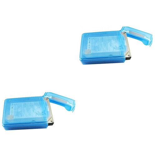 2Ud Caja Protección Hdd 3.5 Inch Antichoque Para Uso Ide 2