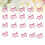 40Ud Clips Metálicos Cerdito Rosado Para Organizar Documentos 11
