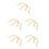 10Ud Asa Desmontable Bambú Para Tetera, Accesorio Beige 10