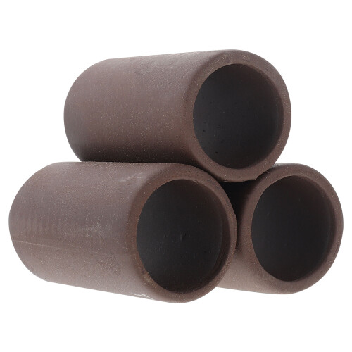 2Ud De Barro Para Peces Decoración Acuario Café Durable 1