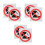 6Ud Adhesivos De Seguridad No Tocar Visible En PP Y Pet 9