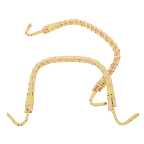 10Ud Asa Desmontable Bambú Para Tetera, Accesorio Beige 2