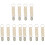 12Stk Beige Spitzendeckel Clips Multifunktionale Hutclips 2