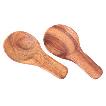6Ud Cucharas Mini Madera Chocolate Para Especias Y Té