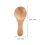 6Ud Cucharas Mini Madera Chocolate Para Especias Y Té 3
