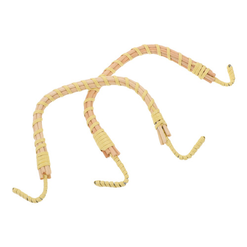 10Ud Asa Desmontable Bambú Para Tetera, Accesorio Beige 1