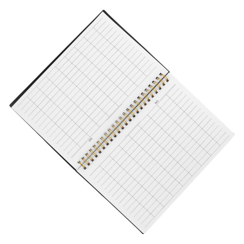 3Pièces D'inventaire Noir Pp+ Pour Suivi Stock 2