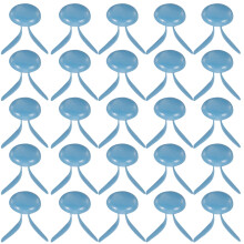 600Stk Himmelblaue DIY Mini Brads Eisen Für Kinder Bastelbedarf