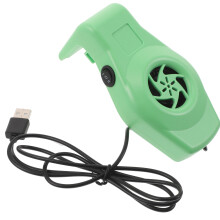 5Ud Ventilador Enfriador Acuario Verde Silencioso Y Eficiente