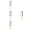 8Stk Drahtbesen Drum Stick Brushes Mit Ergonomischem Holzgriff 8