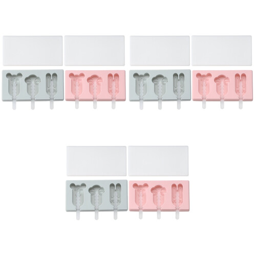 6Ud Moldes Para DIY Plástico Colorido Creativo 2