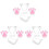 3Jgo Accesorios Cosplay Con Diadema Orejas Y 4
