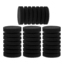 20Stk Schwarzer Aquarium Schwammfilter Mit 3-in-1 System Für Teiche