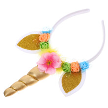 3Ud Diadema Unicornio Tela Suave Para Cumpleaños Y Carnaval
