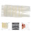 2000Ud Envoltorios Termorretráctiles Beige PVC Para Claras 10