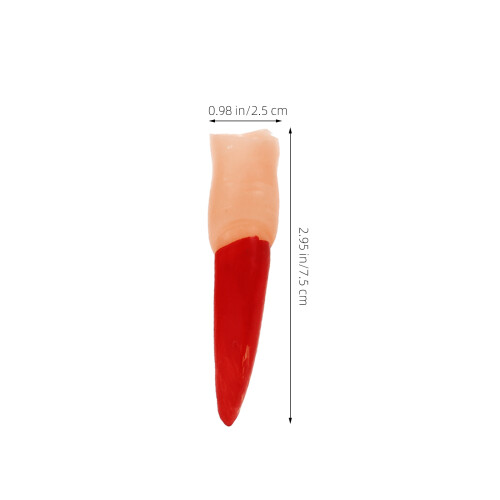 30Ud Dedos Falsos Halloween Rojo Reutilizables Para Terror 1